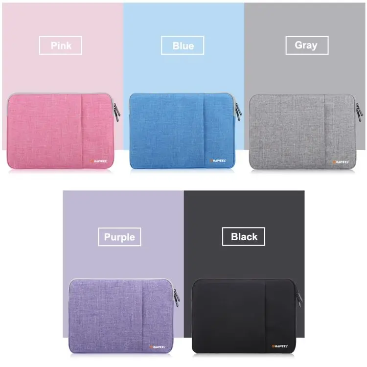 Haweel 13.0 Inch Laptop Bag Case Handbag Water Resistant Durable Computer Carrying Sleeve Case Zipper Bags
