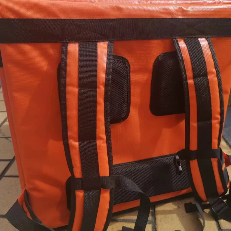 125L Waterproof Durable Motorcycle Bag Bike Cooler Lunch Food Delivery Bag OEM Insulated Bag