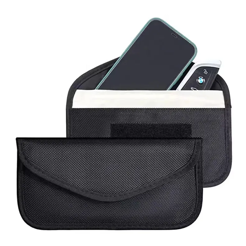 Custom Design GPS 5G Phone Protecting Shield Pouch for Smartphone Tracking Protection Pouch Anti-theft Phone protection Bag