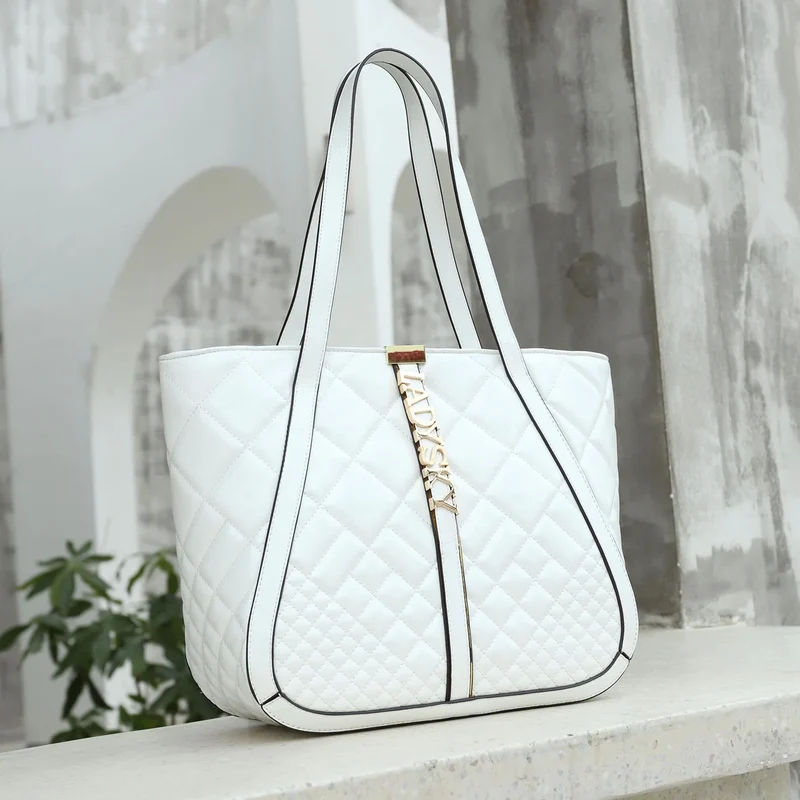 Top Product 2025 Ladysky Super Fiber Autumn Zipper Closure Fashion Ladies Shoulder Tote Bag Quality Factory Supplier 35