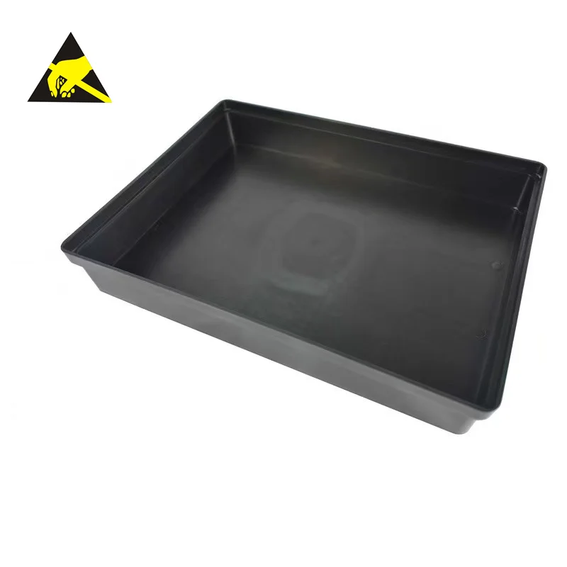 Time-Limited Colored Bins Small Case Storage Racks Anti Static Bag And Box Esd Container Tray