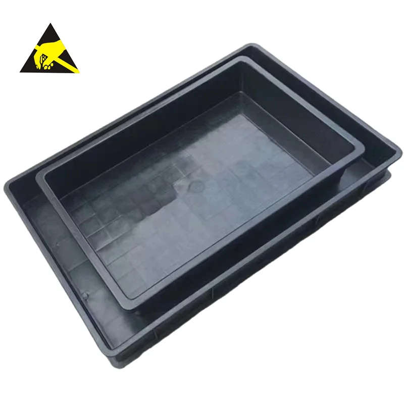 Time-Limited Colored Bins Small Case Storage Racks Anti Static Bag And Box Esd Container Tray