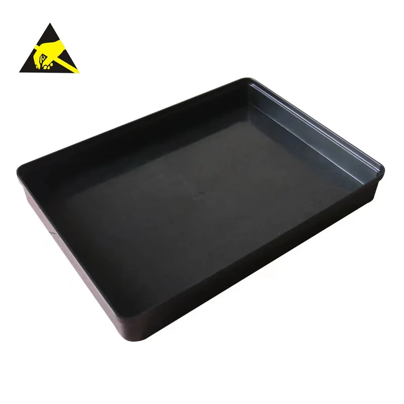 Time-Limited Colored Bins Small Case Storage Racks Anti Static Bag And Box Esd Container Tray