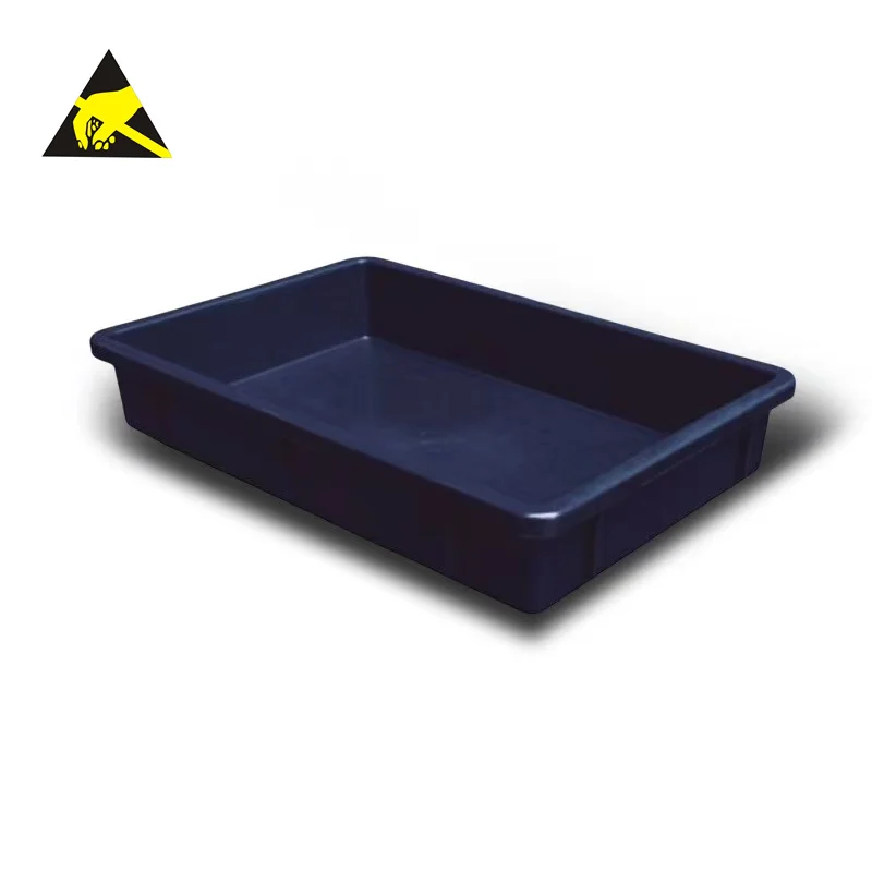 Time-Limited Colored Bins Small Case Storage Racks Anti Static Bag And Box Esd Container Tray
