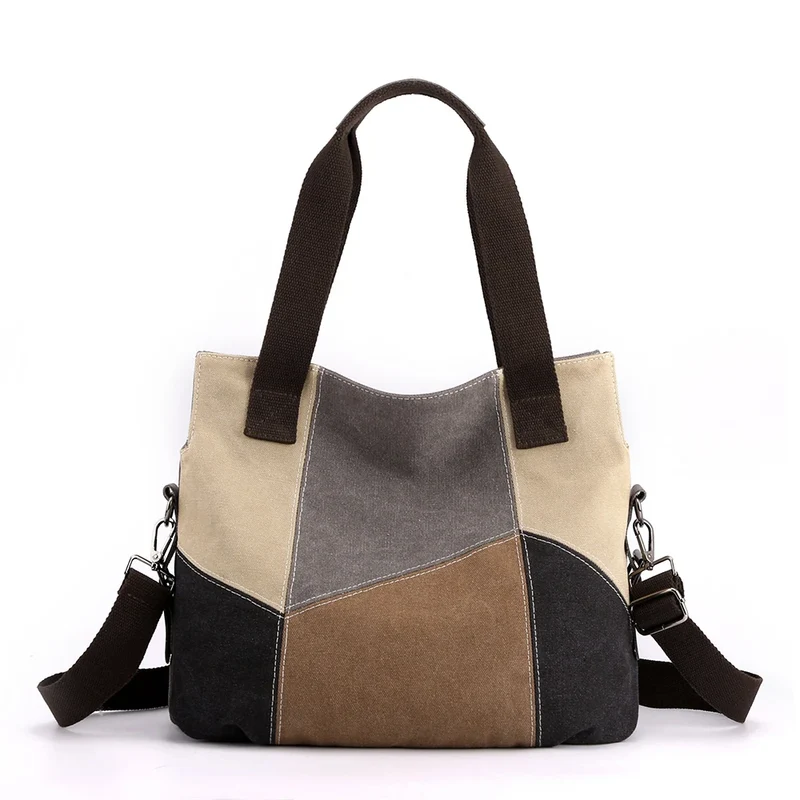 2023 New March L Arge Capacity Soild Style Canvas Single Shoulder Tote Bag Fashion and High Quality