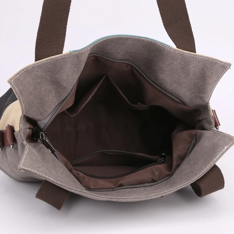 2023 New March L Arge Capacity Soild Style Canvas Single Shoulder Tote Bag Fashion and High Quality