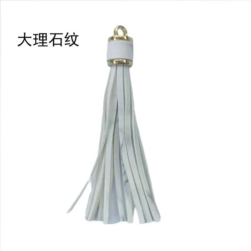 Length 10 cm Leather Tassel Artificial Leather Fringe for Festival Hangings Lantern Bag Bracelet Accessaries