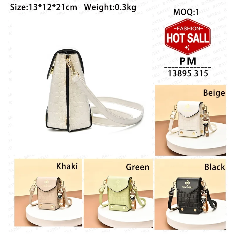 2023 Mini Small Exquisite Cute Portable Cross Body Fashion Advanced Versatile Women'S One Shoulder Mobile Bag