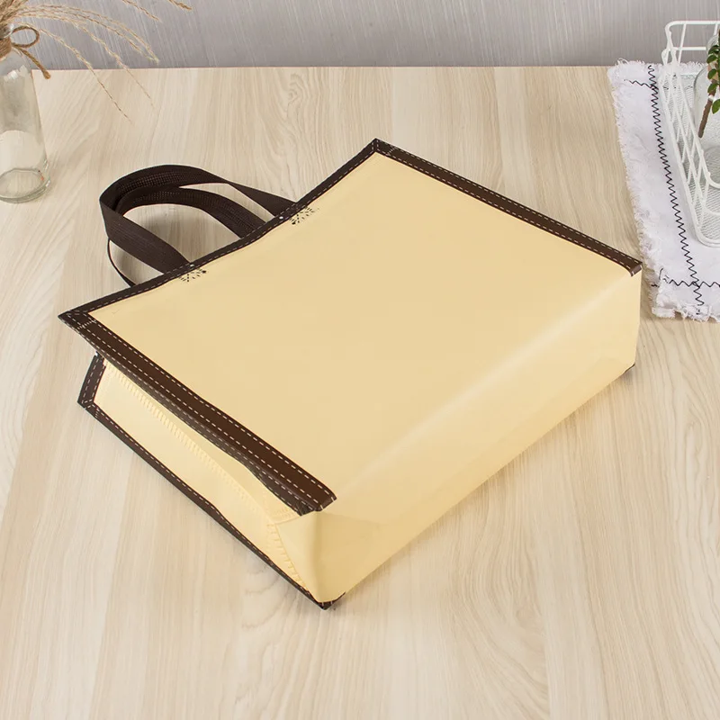 Manufacturer Wholesale Fashion Customizable Fabric Non Woven Heavy Duty Reusable Eco-Friendly Screen Printing Shopping Bag