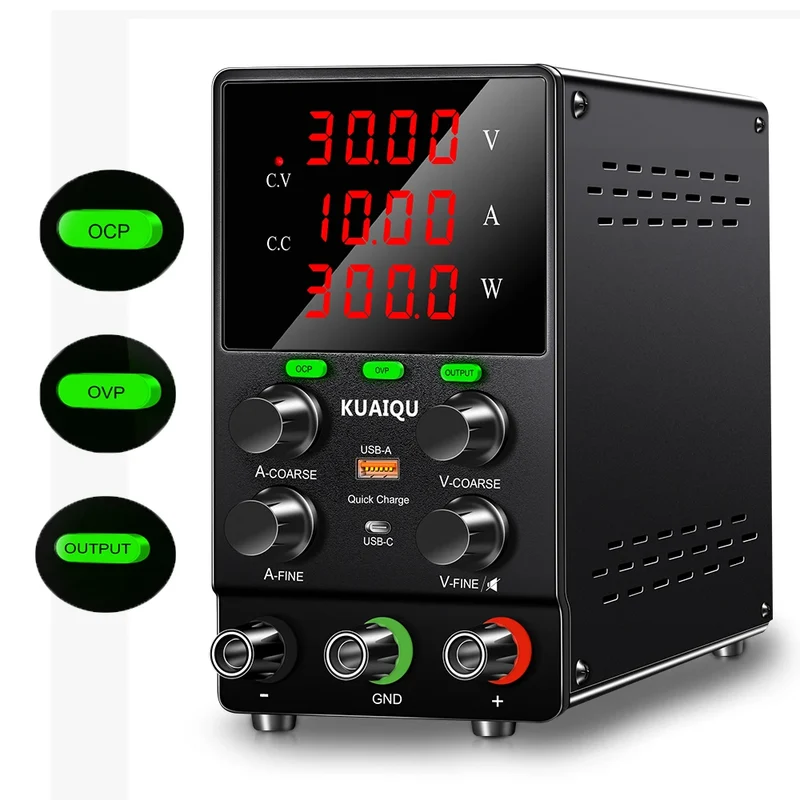 Factory SPS305S 30V 5A 150W Variable Lab Bench DC Regulator Power Supply OCP OVP Short Killer Single Output Battery Charger