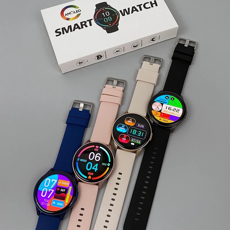 ZW60 1.43 Inch TFT Touch Screen Android Smart Watch Newest Model with Heart Rate Monitor GPS Navigation Compass IP67 Waterproof