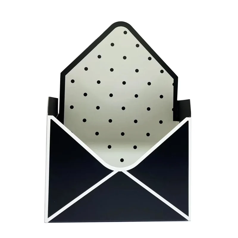 Yiwu China Suppliers Cheap Wholesale Folding Envelope Type Cardboard Paper Luxury Envelope Flower Packing Box for Mother's Day