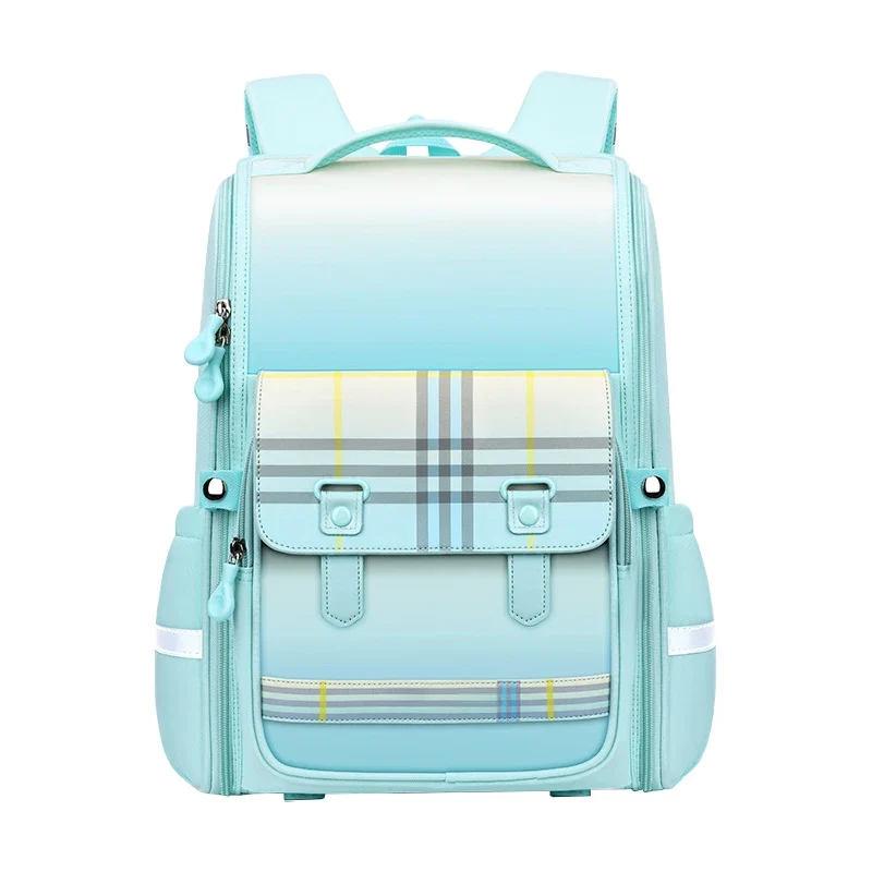 Waterproof Polyester Ultra-Light 20-36L Large Capacity with Air Cushion Belt Soft Handle England Style School Backpack