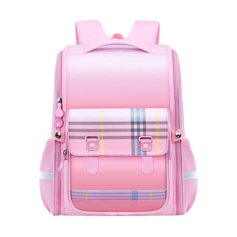 Waterproof Polyester Ultra-Light 20-36L Large Capacity with Air Cushion Belt Soft Handle England Style School Backpack