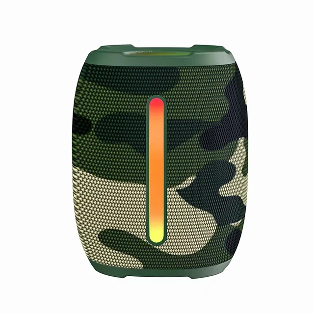 New Arrival Smart Led Wireless Charger Blue Tooth Speaker With Desktop Colorful Led Smart Speakers