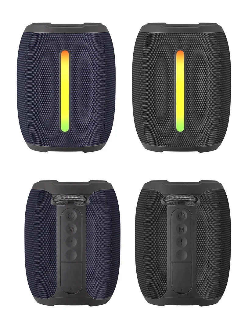 New Arrival Smart Led Wireless Charger Blue Tooth Speaker With Desktop Colorful Led Smart Speakers