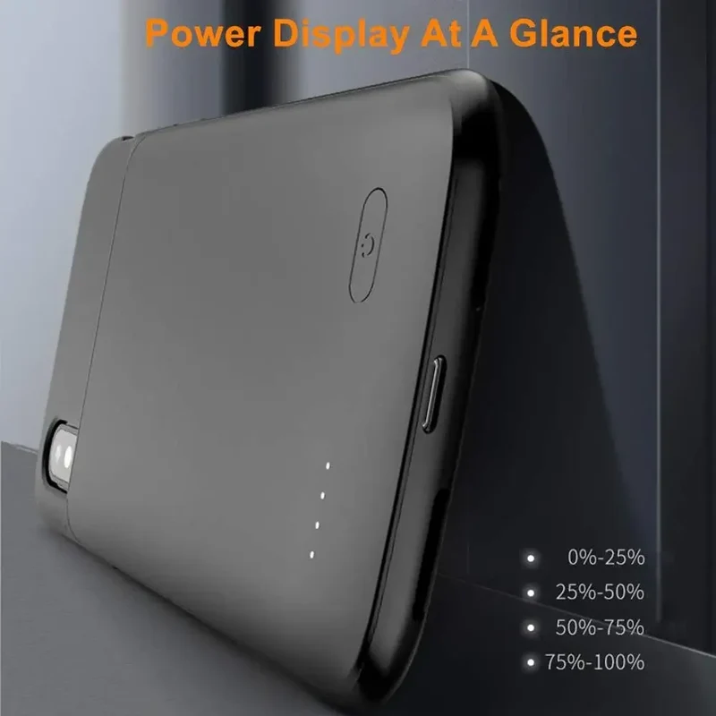 For iPhone XR Battery Case X XS XR XS Max Audio Output Soft Silicone Cover Charging Power Bank for iPhone XR Battery Case