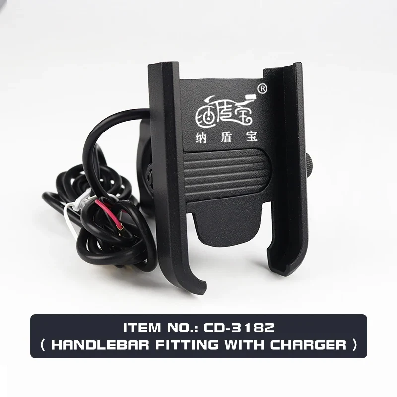 Aluminium Alloy Mobile Phone Holder Bike Motorcycle Cell Phone Holder Motorcycle Holder Phone Charger