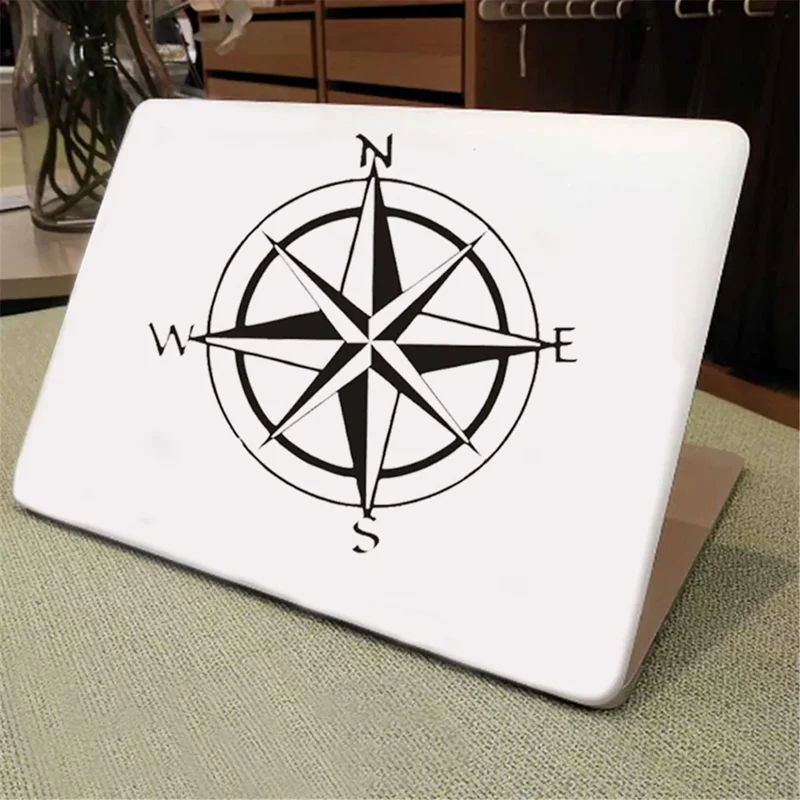 Compass Car Compass Stickers Laptop Vinyl Decal Notebook Car Truck Decor Vinyl Sticker Gift Die Cut Decals Latop Window Glass