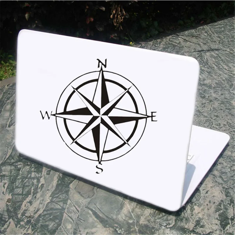 Compass Car Compass Stickers Laptop Vinyl Decal Notebook Car Truck Decor Vinyl Sticker Gift Die Cut Decals Latop Window Glass