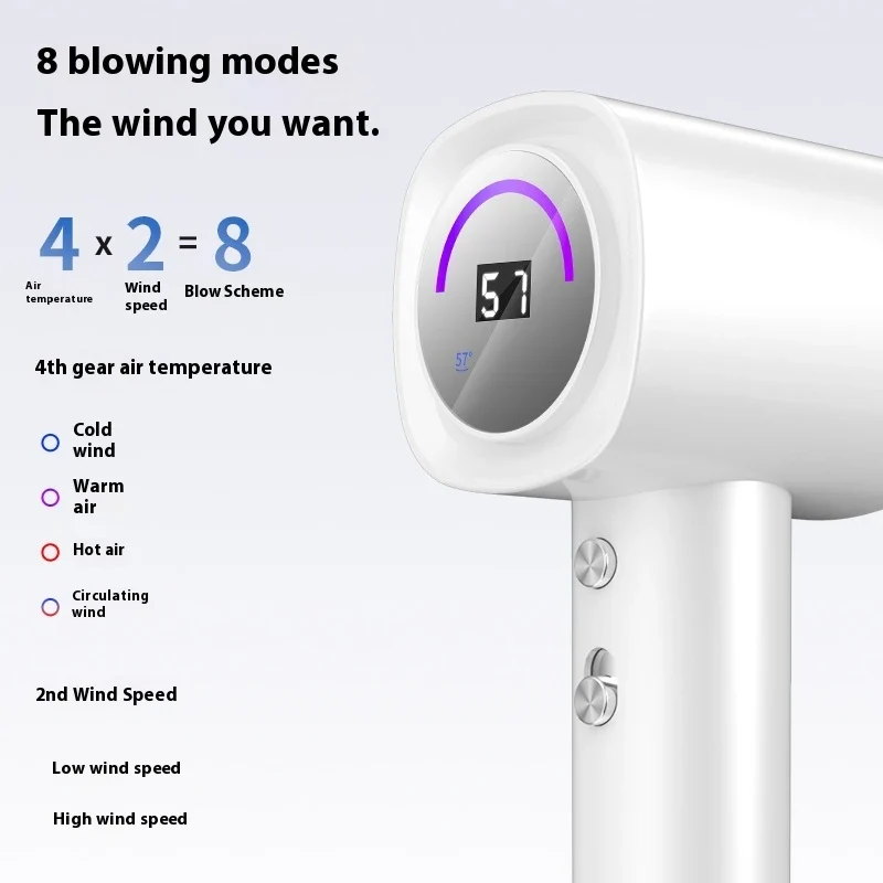 2025 New Arrival Secador De Pelo Blow Dryer Professional 110000Rpm High Speed Hair Dryer Low Noise Electric Hair Dryer Low Noise