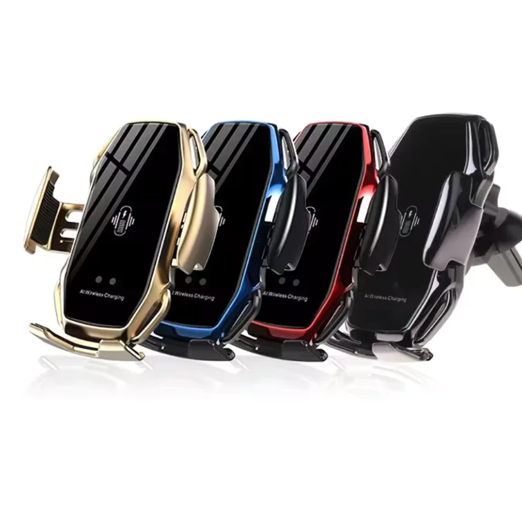 A5 Car Wireless Charger Type-c Mobile Phone Holder Infrared Automatic Induction Opening and Closing Support Max 15w Output