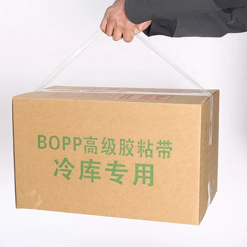 Factory Manufacturing Self Adhesive Custom Tape Plastic Bopp China Packing Tape Jumbo Roll Transparent Clear Bopp Packing Tape