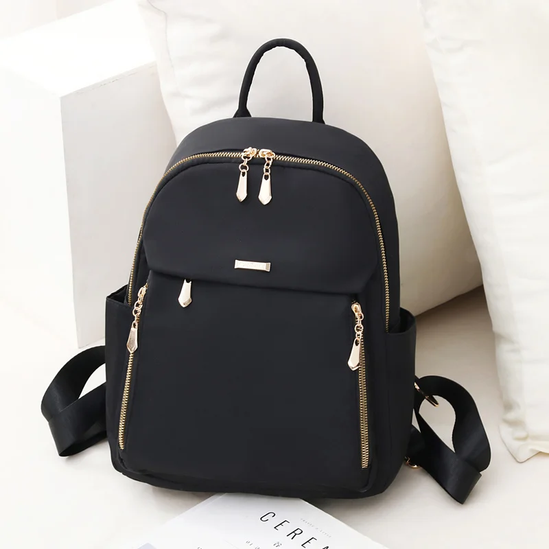 2026 Girls Lightweight Polyester Backpack Large Capacity New Trendy Versatile Casual Neutral Material