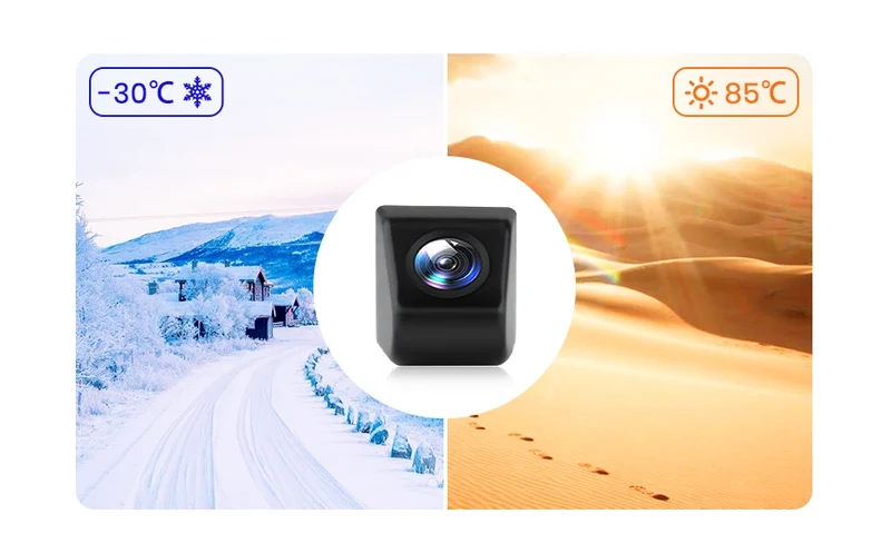 Car rear view camera AHD 720P Resolution Waterproof 140° Wide-angle reverse backup parking camera for Junsun DVD car accessories