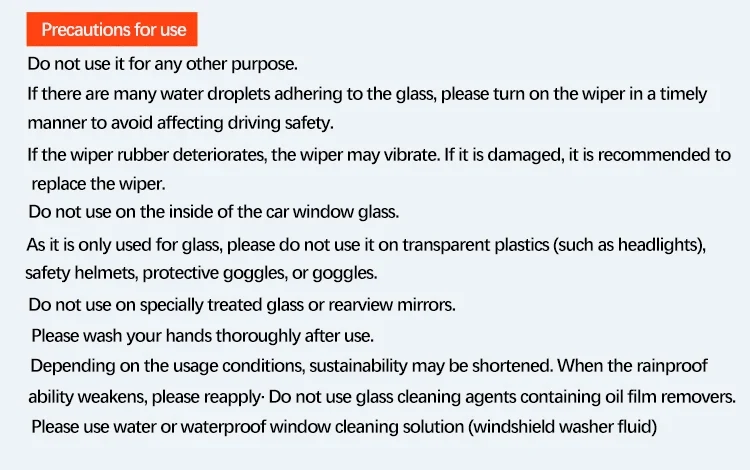 Soft99 Car Accessories Universal JDM Ultra Soft99 Glaco Long Last Car Windshield Glass Waterproof Rainproof Agent