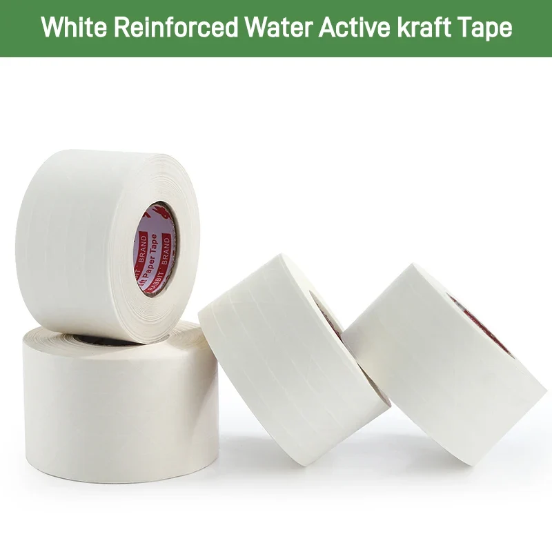 Customized Eco Friendly Degradable Self-adhesive Water Activated Kraft Packing Tape Manufacturer