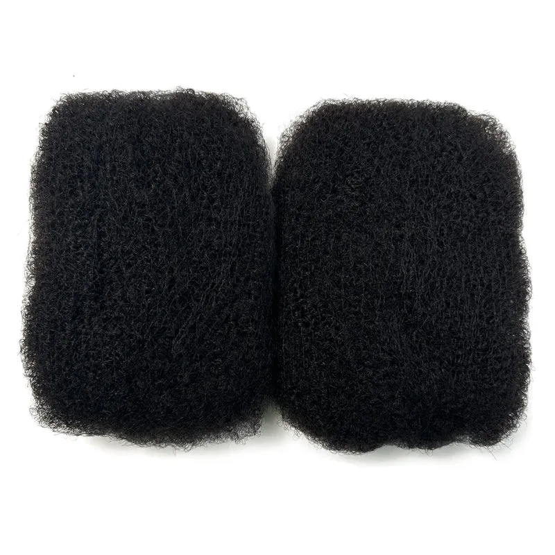 HOHO DREADS Largre Packing Cheveux Nature Wholesale Afro Kinky Bulk Human Hair for Women