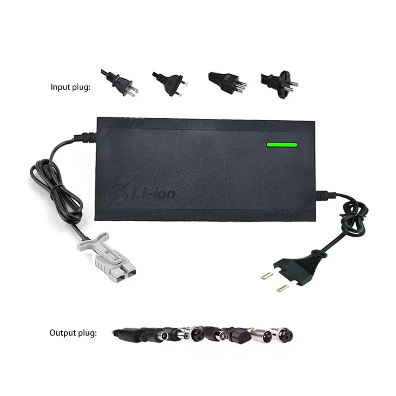 72V6A Lithium Ion Motorcycle Charger 48v 60v 72v 84v Scooter Battery Charger Ebike Charger
