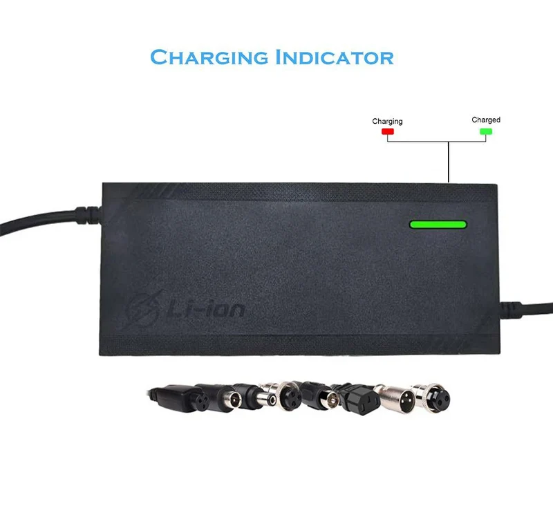 72V6A Lithium Ion Motorcycle Charger 48v 60v 72v 84v Scooter Battery Charger Ebike Charger