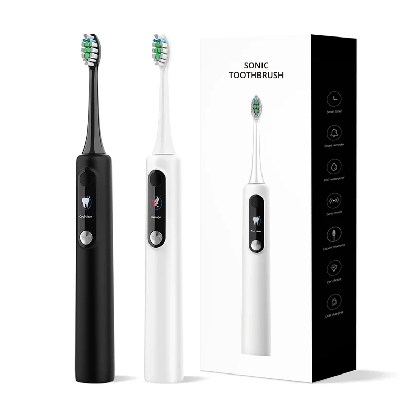 Baolijie SN-P1 Waterproof Powerful Cleaning Whitening Tooth Cleaner Smart Rechargeable Sonic Electric Toothbrush