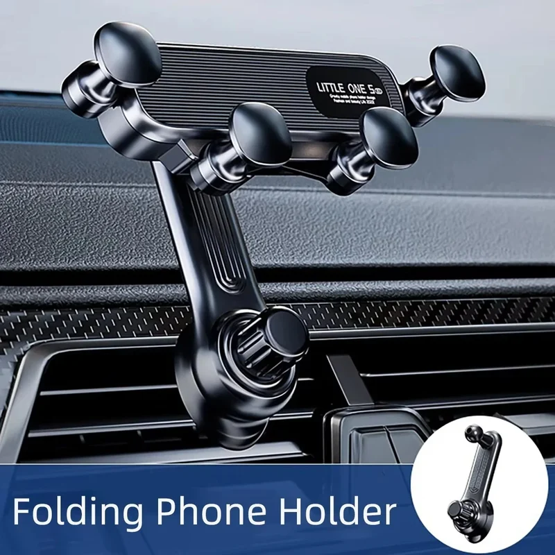 Gravity Car Phone Holder Car Air Vent Phone Mount Universal Shockproof Holder Mount Clip