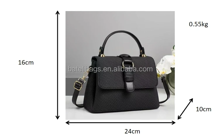 2025 Korean Style Ladies Fashion Large Capacity Women's Bag Solid Color Multifunctional Durable Foldable Zipper Chains