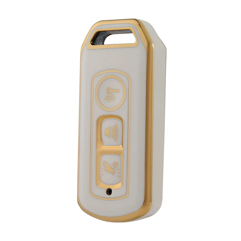 Premium Soft TPU Car Key Case Cover Shell for Honda Motorcycle PCX150 Click Vario 350 Ns125la Key Rings Keychain Bag Factory
