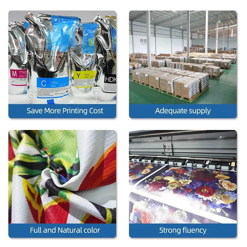 Heat Press Ink Sublimation Ink Bag for Epson Surecolor F6070 F6000 F6200 F6270 for Epson SC-F9300 Ink