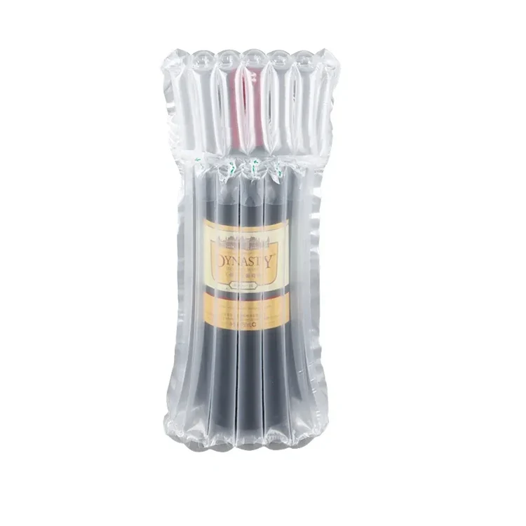 Manufacturer Supply Wine Fruit Food Coffee Inflatable Padded Air Bubble Bag Inflatable Shockproof Stock
