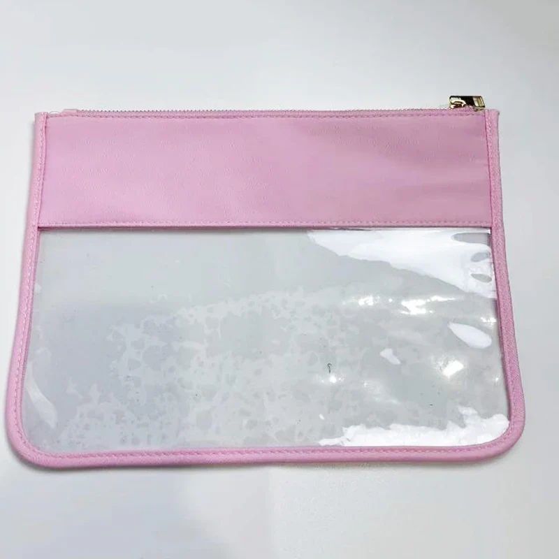 RTS Stock Nylon Girls Durable Colorful Simple School Bag Holder Storage Pouch Bag Gift Cute Marker Pen Classic Slim Pencil Case