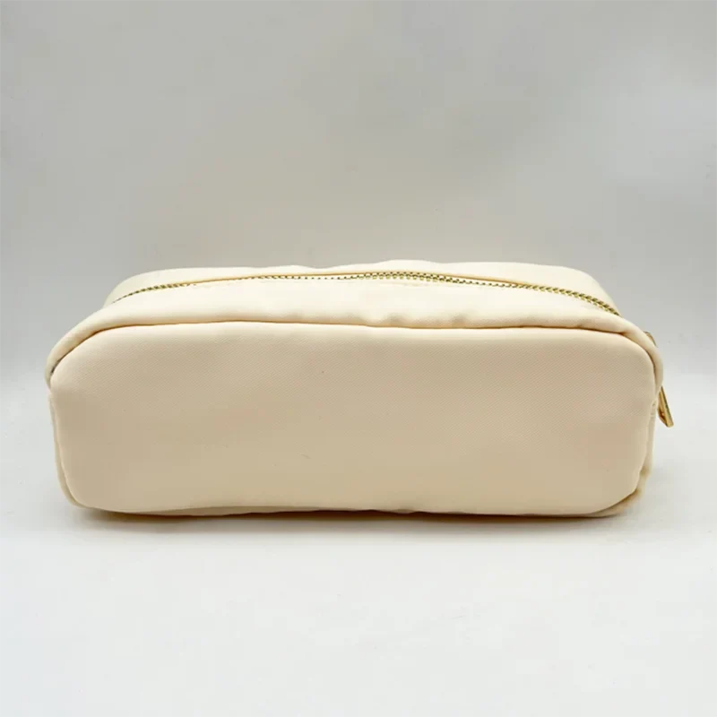 RTS Stock Nylon Girls Durable Colorful Simple School Bag Holder Storage Pouch Bag Gift Cute Marker Pen Classic Slim Pencil Case
