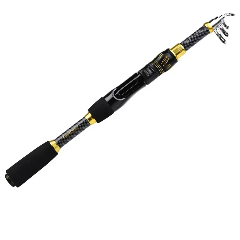 Long Throw Casting Fishing Reel Fishing Rod Bag Combination Sea Rod Set Carbon Fiber Sea Fishing Rod Novice Set in Stock