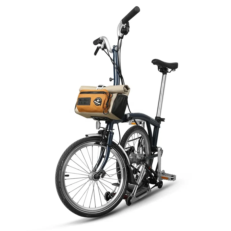 For Rhinowalk 4L Durable Urban Bike Handlebar Bag Quick Release Front Storage for Commuting Cycling City Bicycle Storage Solutio