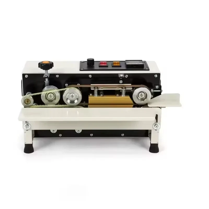 FR-400 Horizontal Plastic Bag Sealing Machine Sealing Machine Continuous Band Sealer With Printing