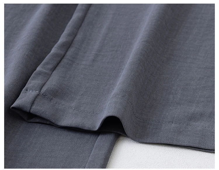 Ice Silk Thin Narrow Wide-Leg Pants for Women 2025 Summer New High-Waisted Loose Casual Slimming Drape Straight Pants