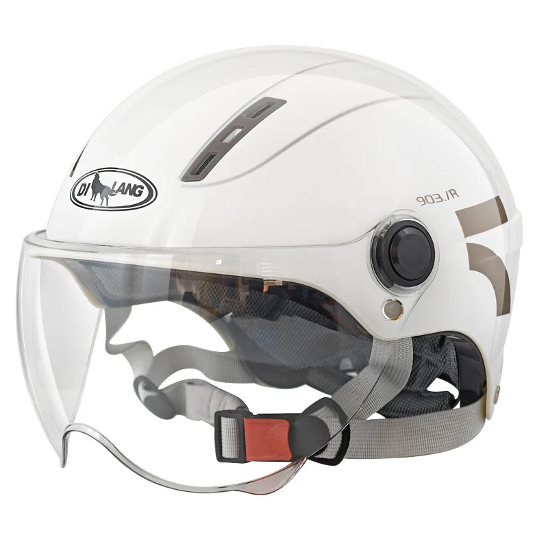 New national standard 3C certification electric car helmet motorcycle men and women summer sunscreen four seasons universal safety helmet