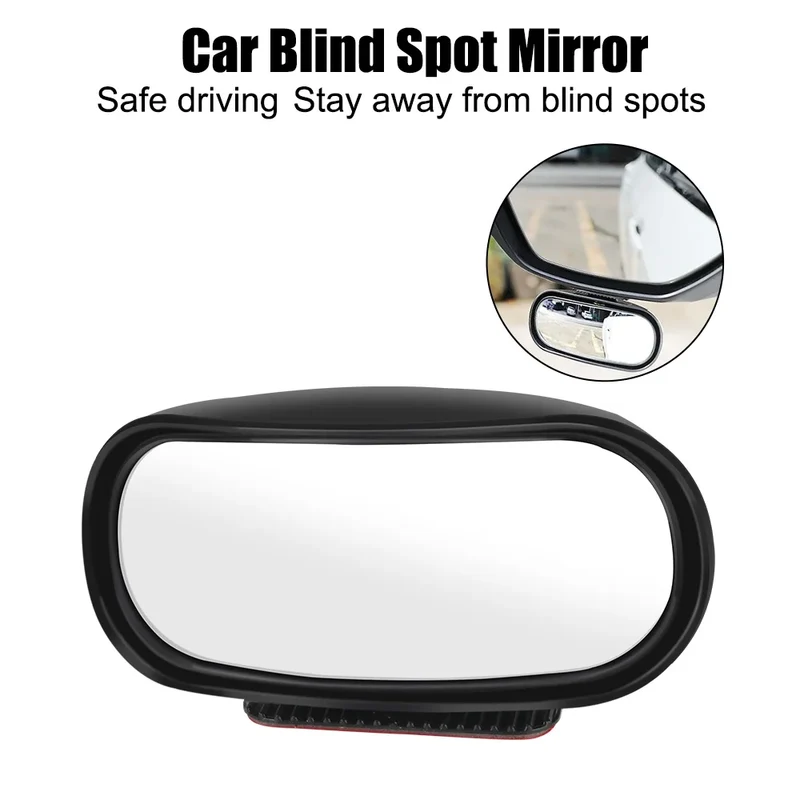 Universal Car Accessories Car Mirror Auxiliary Rear View Mirror Wide Angle Side Rear Mirrors Reverse Blind Spot 360° Adjustable