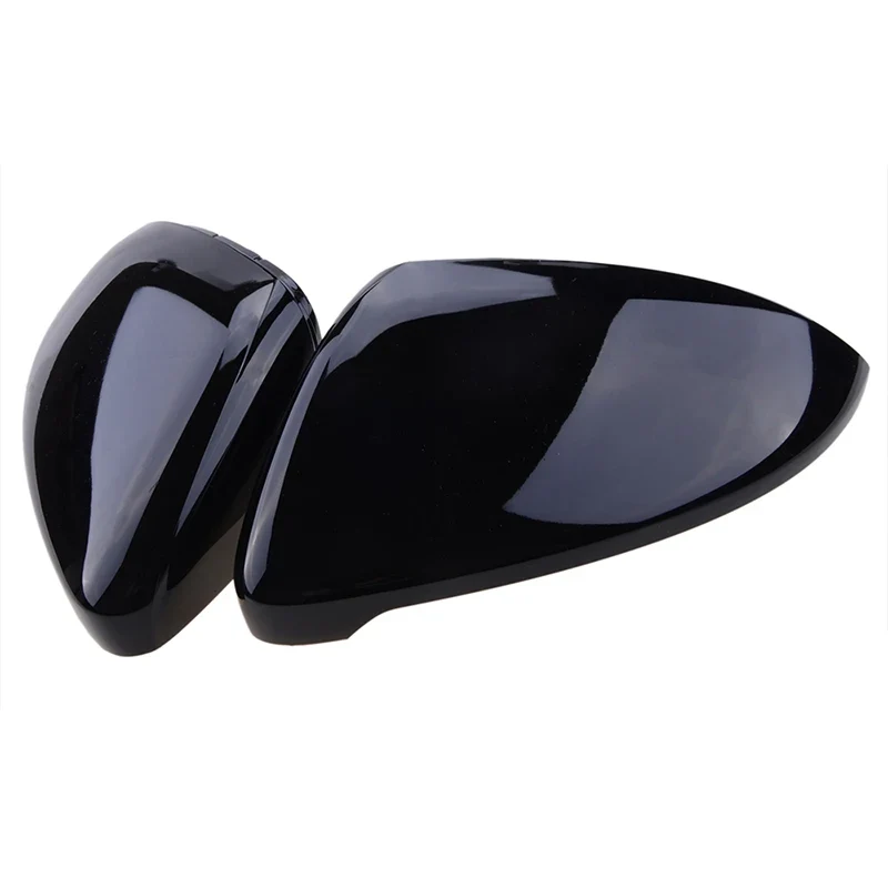 Rhyming Glossy Black Rearview Mirror Cover Side Mirror Caps Car Accessories Fit For VW Golf 7 MK7 MK7.5 GTI R GTE GTD 2013-2020