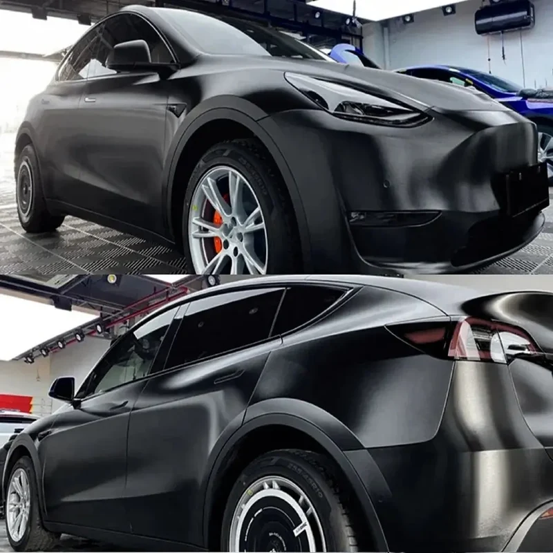 Car Stickers Brushed Aluminum Vinyl Film Car Wrapping Waterproof Air Free Bubble Decal Stickers for Motorcycle Car Accessories